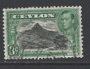 Ceylon Sc # 279 used (RS)