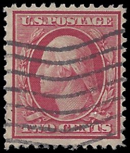 #332 2c George Washington 1908 Used