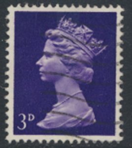 GB  3d  Machin 1967 SC# MH5   Used see  scan