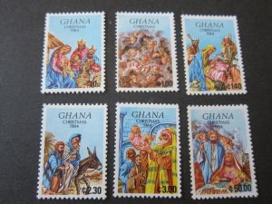 Ghana 1984 Sc 951-6 Christmas Religion set MNH