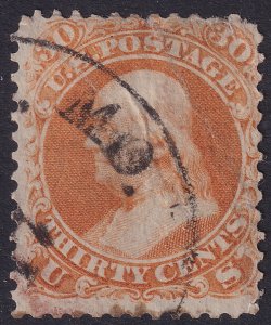 #71 Used, Fine+, Light crease (CV $250 - ID48128) - Joseph Luft