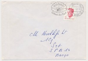 Cover / Postmark Belgium 1987 - Pearl - Shell