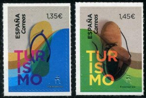 HERRICKSTAMP NEW ISSUES SPAIN Tourism 2018 Self-Adhesive