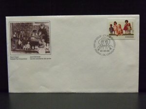 5751  Canada  FDC's(4) # 1274,1275,1276,1277   Treasures - Dolls      CV$ 5.20