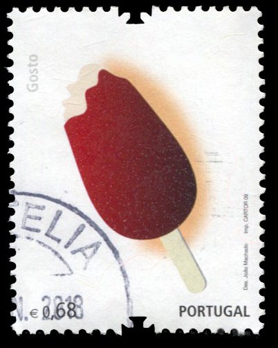 Portugal 3158, used, Ice Cream Bar, The Sense of Taste