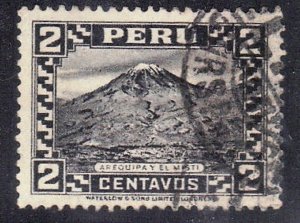 PERU SCOTT #305 USED 2c 1932-34