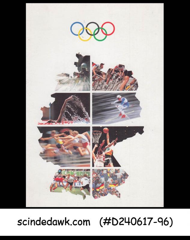 GERMANY - 1992 FUND FOR SPORTS / OLYMPICS - FOLDER - FDI (ID:B246)