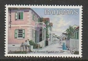 1983 Bahamas - Sc 545 - MH VF - 1 single - Paintings by Alton Lowe