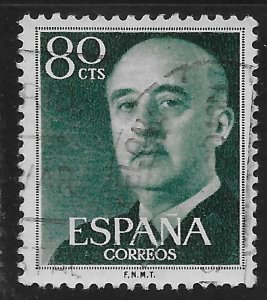 Spain #824 80c Gen Francisco Franco