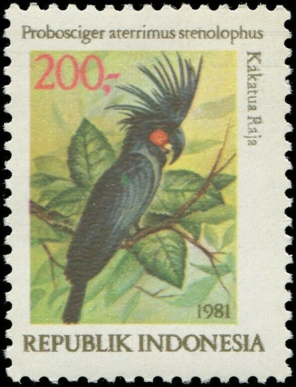 Indonesia 1981 Sc 1163-1165 Birds Cockatoo CV $9.25