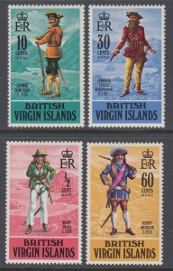 British Virgin Islands 229-232 MNH VF
