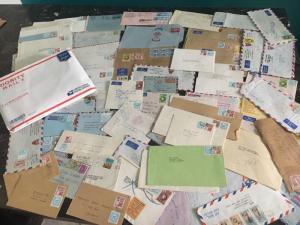 Massive Collection Bahrain Cover Lot Rare Airmail