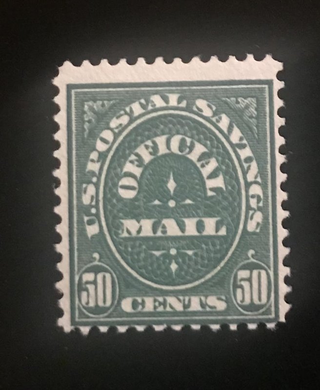 O122 Mint Hinged Full O.G., Scott CV $175