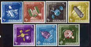 Sharjah 1964 Scientific Space Research set of 7 unmounted...