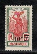 MARTINIQUE SC# 127 FVF/MOG