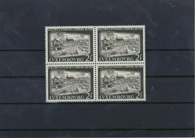 Luxembourg 1956 MNH Stamps Block Ref: R6693