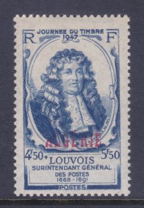 Algeria B51 MNH 1947 Louvois - Stamp day Issue