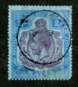 7846 BCX  1914 Malta Scott# 60 used  ( Offers welcome )