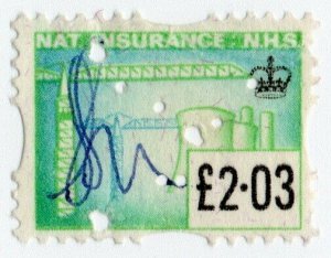 (I.B) Elizabeth II Revenue : National Insurance £2.03