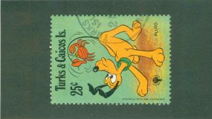 TURKS _ CAICOS 406 USED BIN$ 0.50