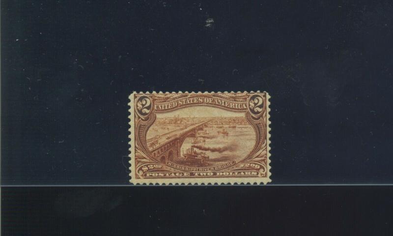 Scott #293 Trans-Mississip​​​pi Mint High Value Stamp  (Stock #293-47)