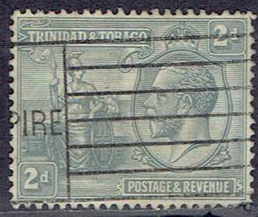Trinidad & Tobago, Scott #24; 2p King George V, Used
