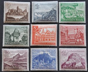 DYNAMITE Stamps: Germany Scott #B160-168 – MNH