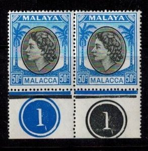 Malacca 41 MNH PR bright copies VF