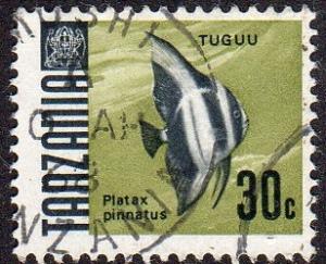 Tanzania 23 - Used - 30c Batfish (1967) (1)