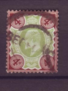 J17601 JLstamps 1902-11 great britain used #133 KEVII