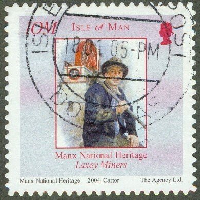 ISLE OF MAN 1054 USED BIN $0.95