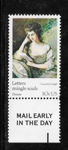 #1536 MNH Mail Early Single