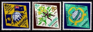 Bahamas 1970 Girl Guides Diamond Jubilee, Set [Mint]