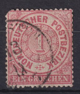 North German Confederation 4 Numerical Value 1g 1868