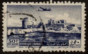 Lebanon  #C164  Used   CV $2.40