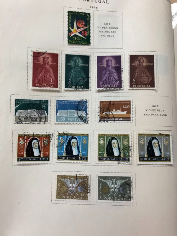 INTERNATIONAL COLLECTION IN SCOTT ALBUM – PORTUGAL TO RUSSIA – 423335