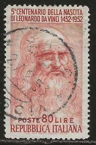 Italy #601B   used