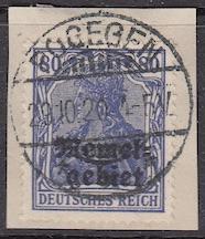 Memel #12, cancelled,  See Description, CV $9.00