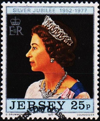 Jersey. 1977 25p S.G.170 Fine Used