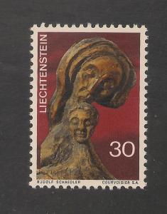 Liechtenstein #474 VF MNH - 1970 30rp Mother & Child