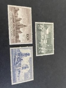 Czechoslovakia sc 621-623 MH+u