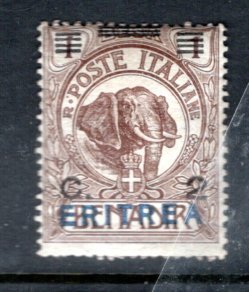 ERITREA 58 MH F/VF Somalia stamp overprinted & Surcharged