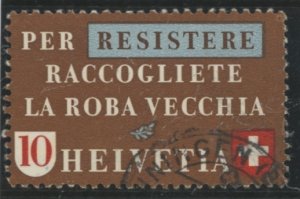 Switzerland #283 Used Single