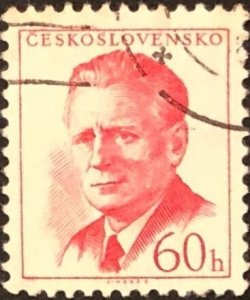 1958 stamp of Czechoslovakia 60 haler (The Special 6)