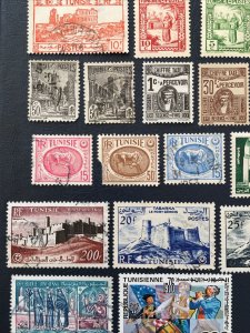 Tunisia Stamps,￼Old Stamps. Many,1888-195Sc#1,