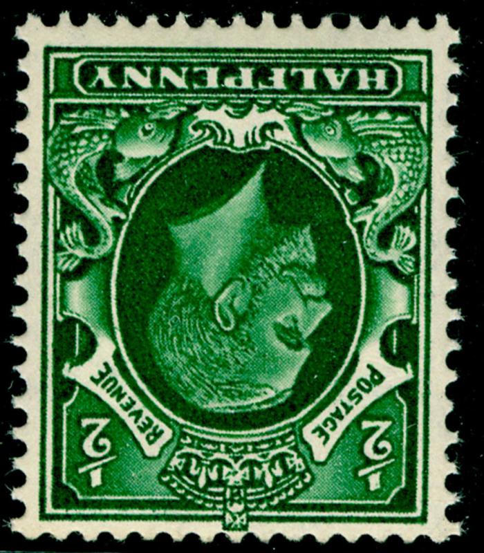 SG439Wi, ½d green, NH MINT. Cat £22. WMK INV