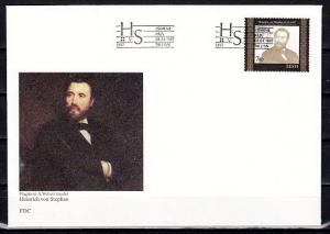 Estonia, Scott cat. 320. Founder of U.P.U. issue. First day cover. ^