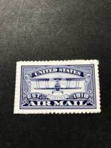 Scott#5281/ 2018 Forever United States Air Mail Blue Single MNH