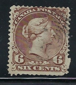 Canada 37 Used 1868 issue (fe4595)