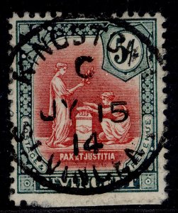 ST. VINCENT GV SG119, 5s carmine & myrtle, FINE USED. Cat £60. CDS WMK MULT
